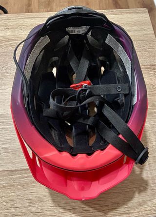 Casco Rockrider Morado/Rosa