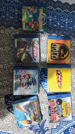 Sega Dreamcast Beige Consola + Mandos