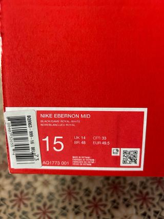 Scarpe Nike uomo nere e blu