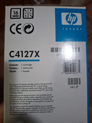 Tóner HP C4127X LaserJet 27X