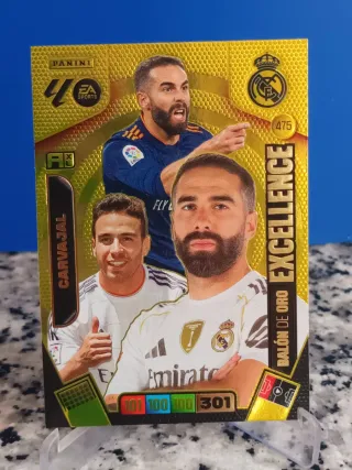 Cromo Carvajal balón de oro excellence 475 liga XL