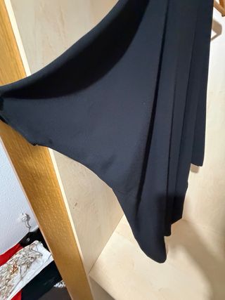 Vestido negro oversize holgado talla S