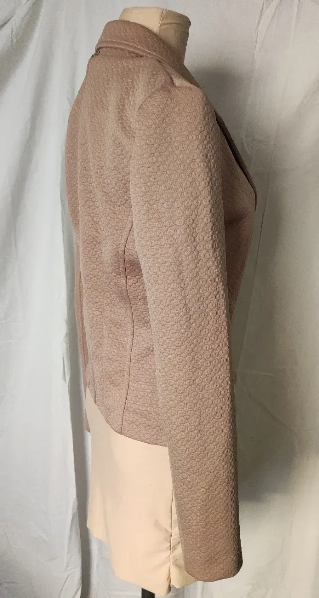 Blazer No-Na Rosa Palo Texturizado