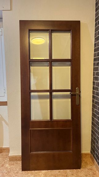 Puertas de madera interior