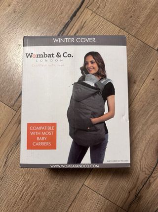 Manta para mochila porta bebé  de borreguito.