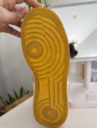 Nike Air Force 1 - Blanco/Naranja/Rosa/Amarillo