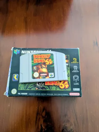 Pack N64 + Expansion Pak + Mario y Donkey Kong 64