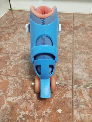 Patines Oxelo Talla 34-35 Azul/Rojo