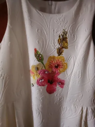 Abito bambina  con fiori