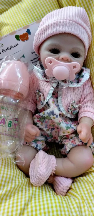 Bebé Reborn Silicona 30 cm