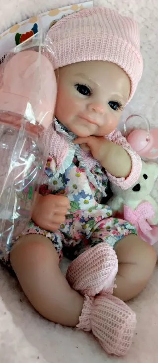 Bebé Reborn Silicona 30 cm