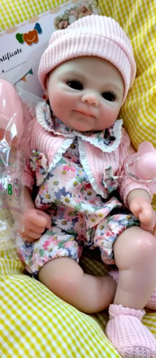 Bebé Reborn Silicona 30 cm