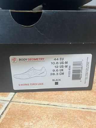 Zapatillas Specialized S-Works Torch Lace Negras