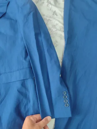 Traje Charles Dastier Azul Talla L