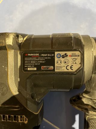 Taladro percutor Parkside Brushless