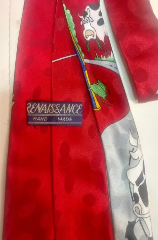 Corbata divertida con dibujos