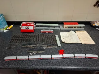 Tren eléctrico maqueta