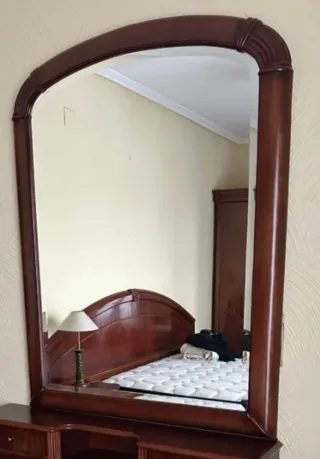 Espejo Grande Madera Maciza