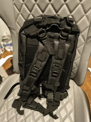 Mochila Táctica Negra para CrossFit