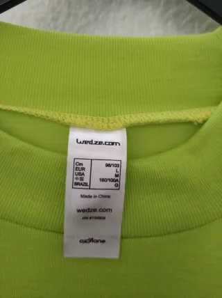 Camiseta Deportiva Lued'ze Verde Manga Larga