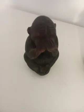 Juego 3 Monos Sabios Figura Decorativa