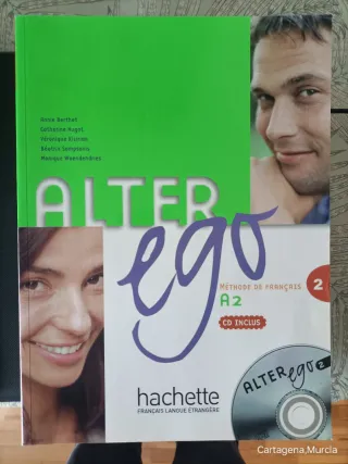Libro Francés Alter Ego A1 + CD y A2 + Cd