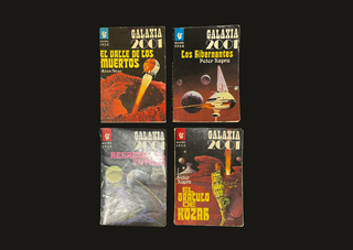 Lote de 4 Libros Pulp Easa “Galaxia 2001”