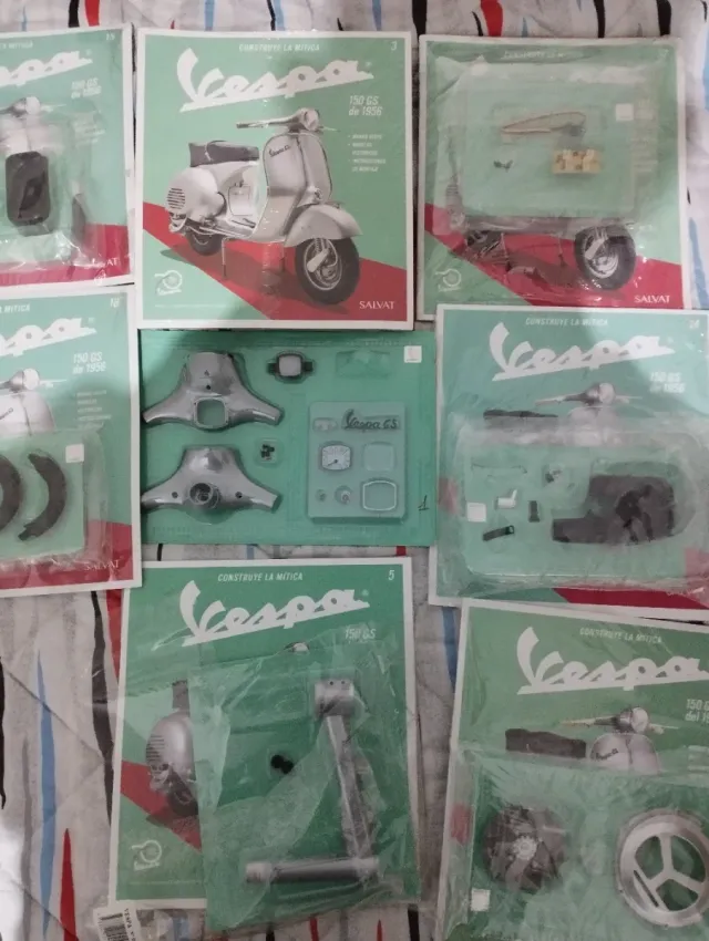 Fascículos Vespa 150 escala 1:4