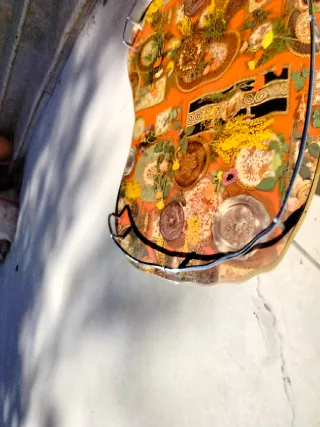 Bandeja para cama vintage