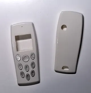 Carcasa Nokia 3200 Blanca con Teclado