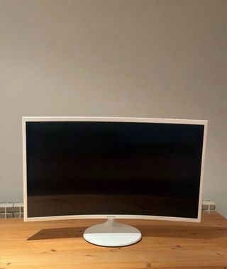 Monitor Curvo Samsung Blanco