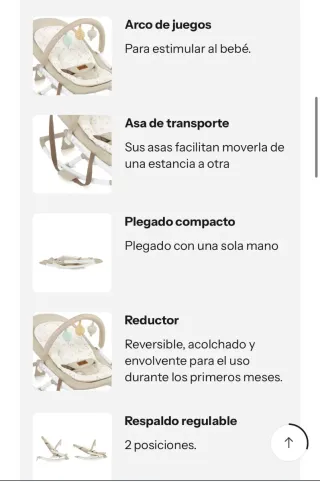 Hamaca plegable Jané Fold