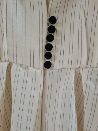 Blazer Zara Rayas Negras