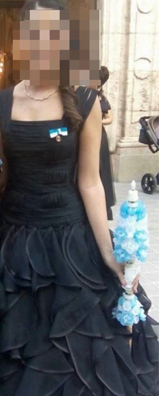 Vestido Clavariesa/Festera Negro