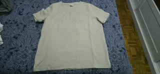 Jersey beige de manga corta