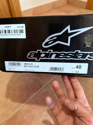 Botas Alpinestars SMX-6 T.40