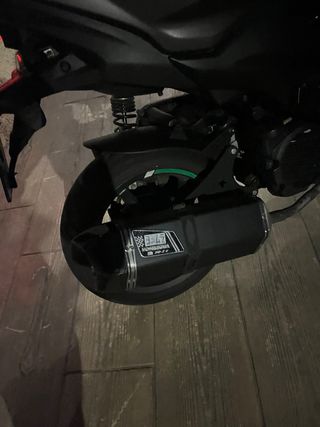 Yamaha Aerox 50 4T Scooter Negro/Gris 2018