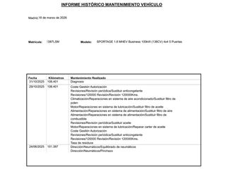 Kia Sportage 1.6 MHEV Business 4x4 100 kW (136 CV)