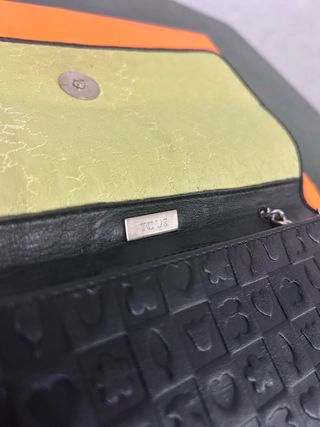 Bolso Tous Negro Piel con Cadena