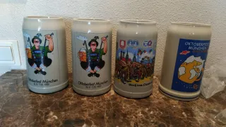 21 Bicchieri da birra tedesca da collezione