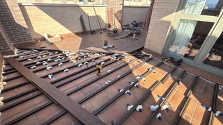 Instalación de tarima exterior