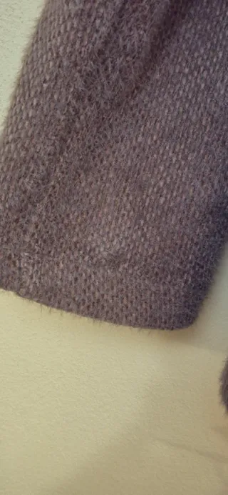 Chaqueta marrón abierta S/M