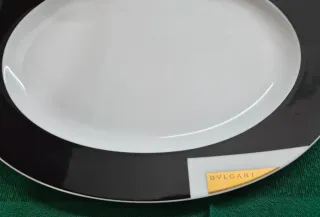 Piatto Ovale Bulgari Rosenthal Geometrica