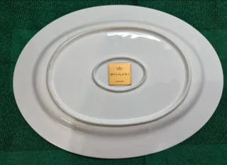 Piatto Ovale Bulgari Rosenthal Geometrica