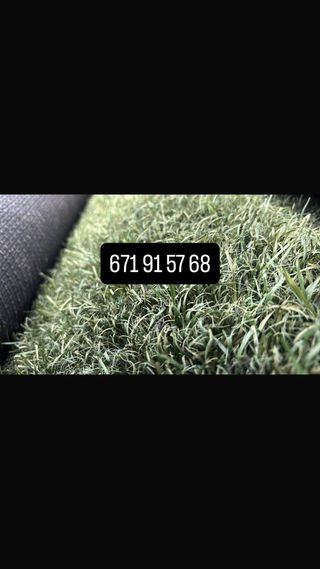 Césped artificial reciclado