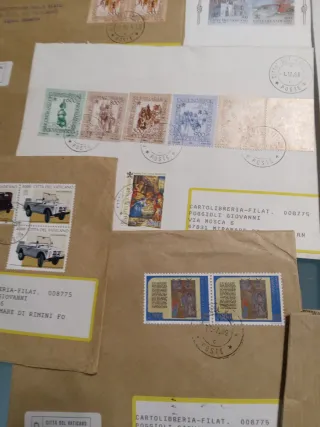 Stock Buste affrancate Vaticano