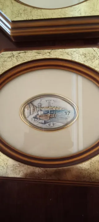 5 Cuadros Decorativos Pintados a Mano