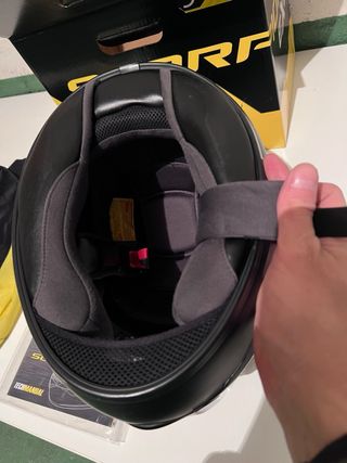 Casco Scorpion EXO-390 Talla L Negro Mate