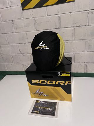 Casco Scorpion EXO-390 Talla L Negro Mate