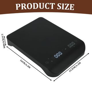 Báscula Cocina Digital 3kg Temporizador Precisión